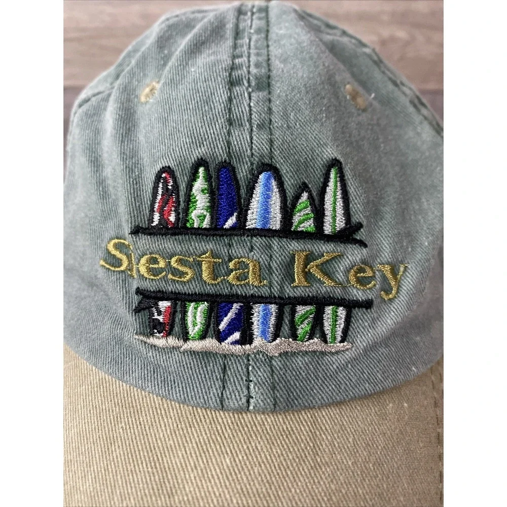 Siesta Key Beach Adjustable Baseball‎ Cap Hat Surfboards BJR Classic Headwear BD